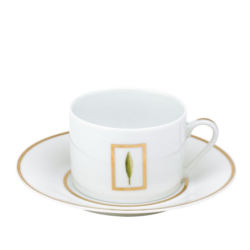 Tasse et soucoupe à thé 012946 Toscane - Deshoulières