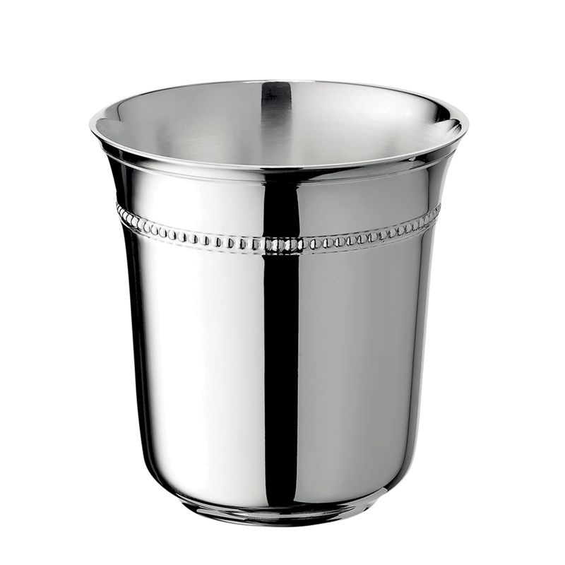 Timbale argent massif B05260200 Perles - Christofle