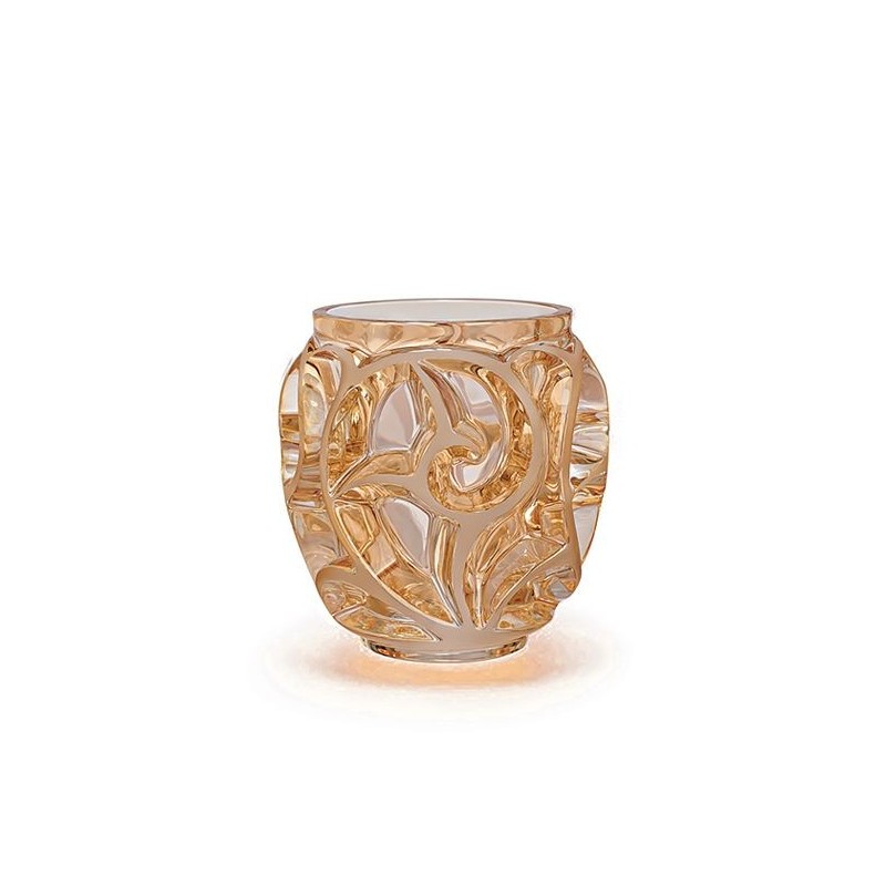 Tourbillons PM lustré or 10543800 Vase - Lalique