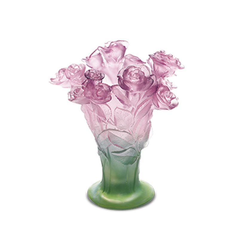 Vase 02570 Roses - Daum