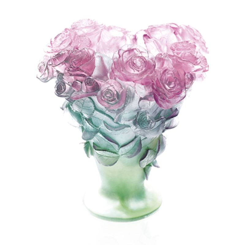 Vase 03547 Roses - Daum