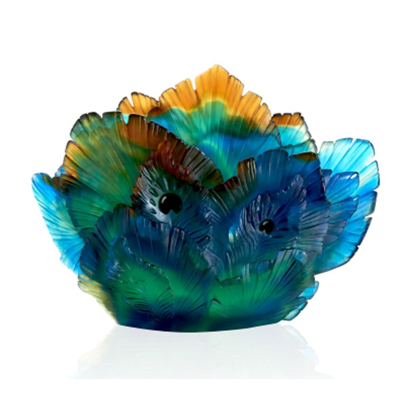 Vase 05693 Fleur de Paon - Daum