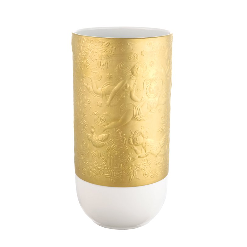 Vase GM 26024 Zauberflöte or - Rosenthal