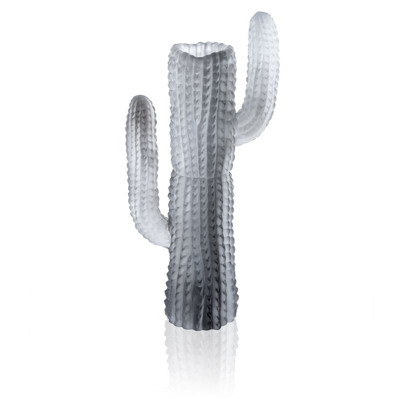 Vase gris 05679-1 Jardin de Cactus - Daum