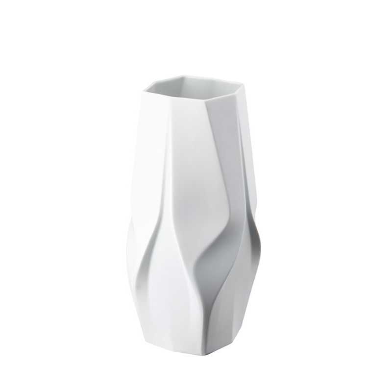Vase Weave blanc Zaha Hadid - Rosenthal
