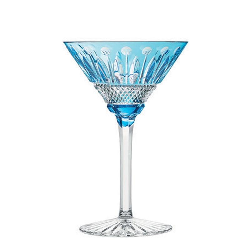 Verre à cocktail bleu clair 12435326 Tommy - Saint Louis