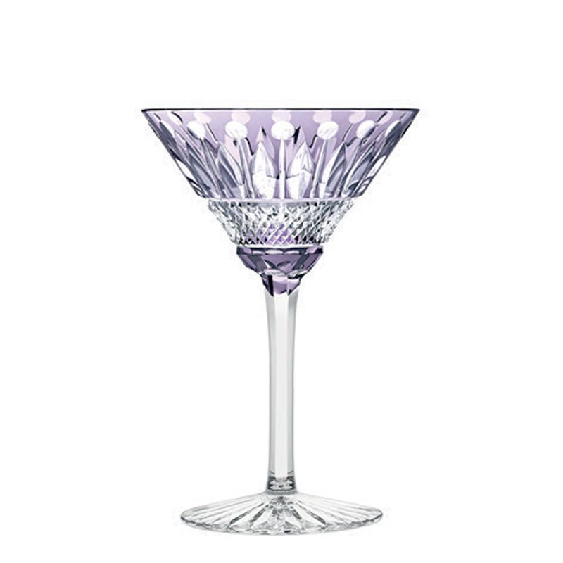 Verre à cocktail violet 12435330 Tommy - Saint Louis