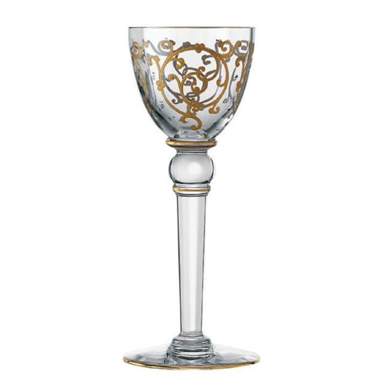 Verre � eau 2-33300200 Baalbeck d�cor or (R�assort) - Saint Louis � 565,00 €