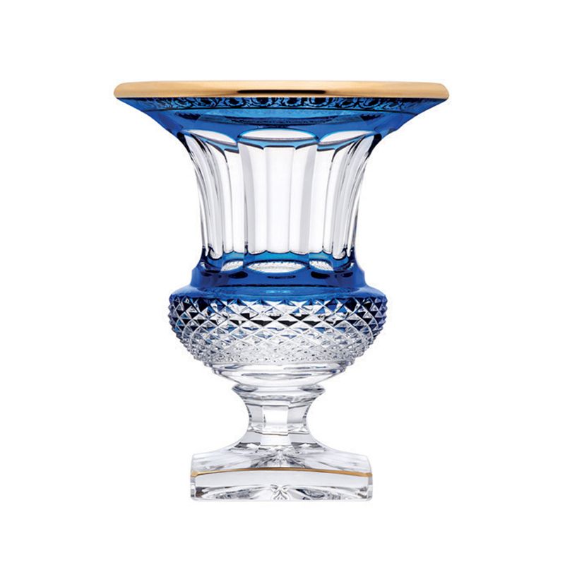 Versailles bleu clair Thistle or 30745326 Vase - Saint Louis