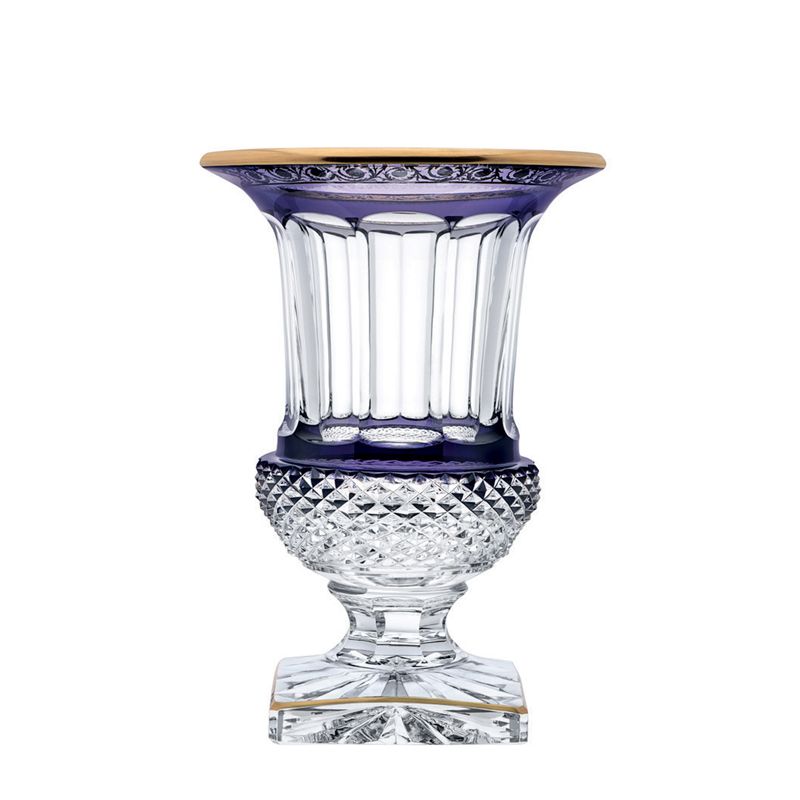 Versailles violet Thistle or 30745330 Vase - Saint Louis