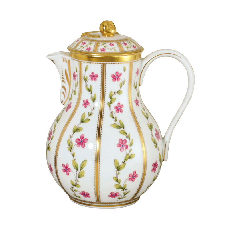 Verseuse haute L002/2528 Roseraie - Ancienne Manufacture Royale